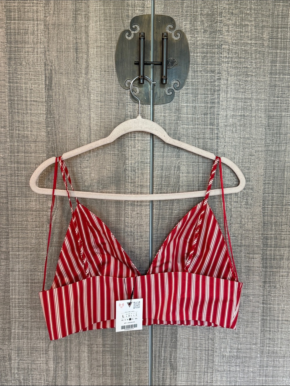 Zara Stripped Crop Tank Top - Picture 12 of 15